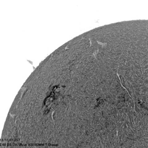 4月12日の太陽面