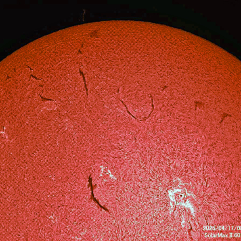 4月17日の太陽面