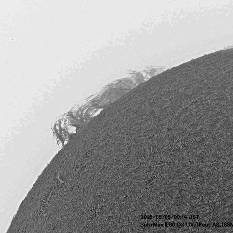 5月5日の太陽面