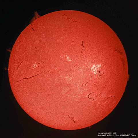 5月7日の太陽面