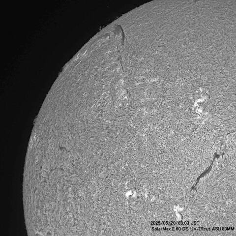 5月20日の太陽面