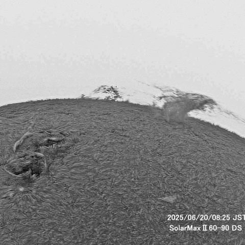 6月20日の太陽面