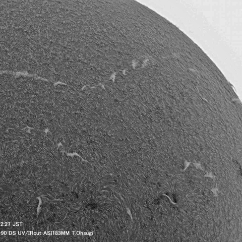 ７月24日の太陽面