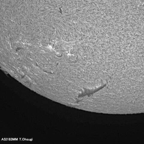 10月12日の太陽面