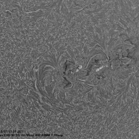 12月7日の太陽面