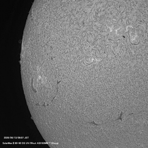 6月13日の太陽面
