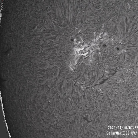 4月10日の太陽面