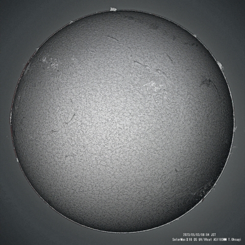 5月3日の太陽面
