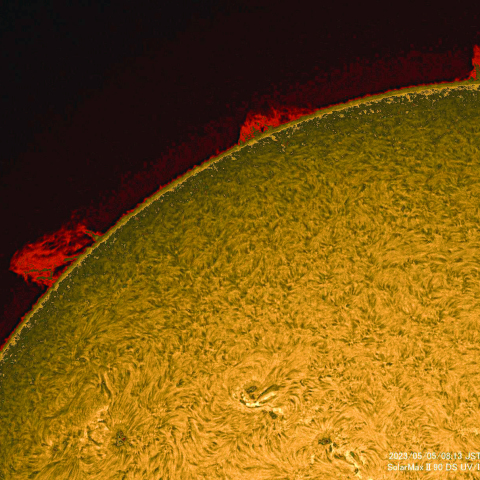 5月5日の太陽面