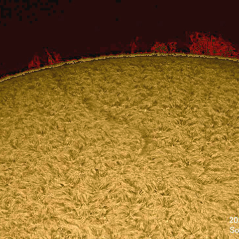 5月10日の太陽面