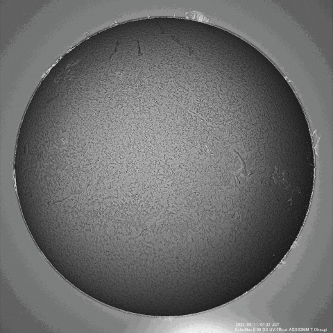 5月11日の太陽面