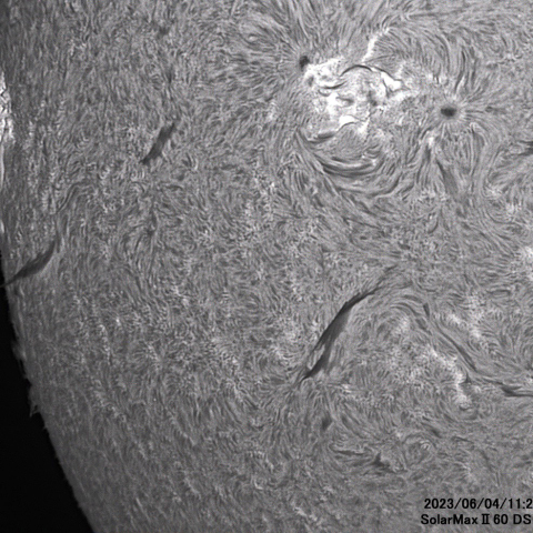 6月4日の太陽面