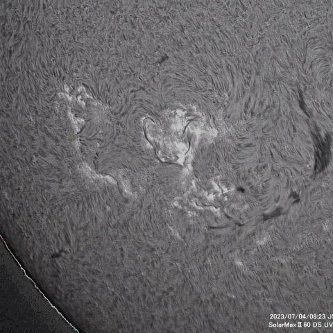 7月4日の太陽面