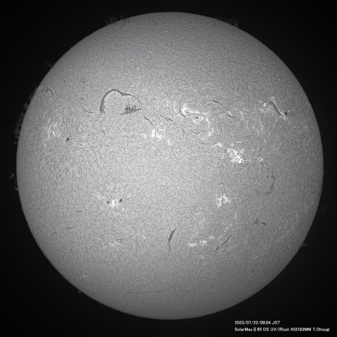 7月22日の太陽面