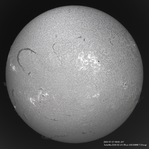 7月27日の太陽面
