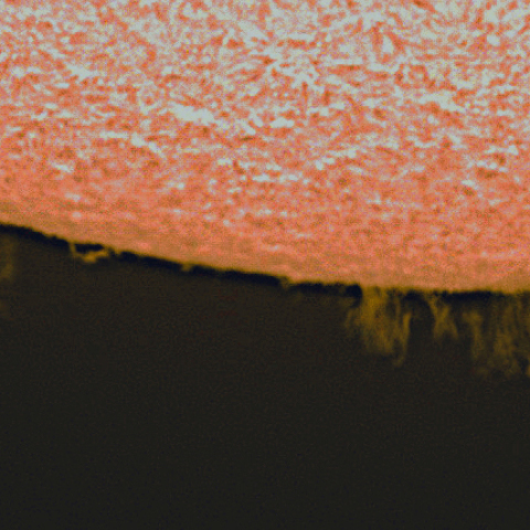 8月08日の太陽面