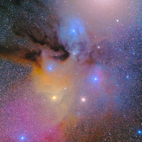 さそり座の散光星雲