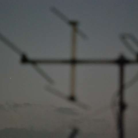 東方最大離角5日後の水星