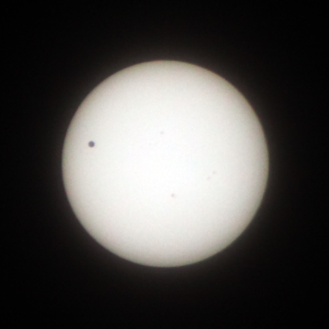 最初で最後の金星太陽面通過