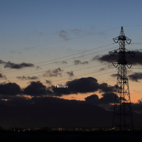 水星が太陽から離れ東方最大離角
