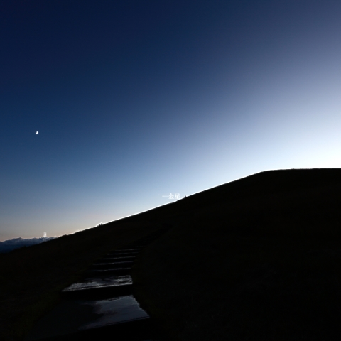 金星 東方最大角離角の前日