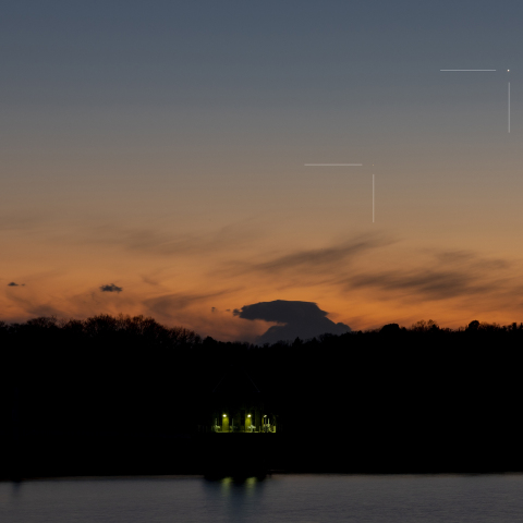 2021年12月29日の水星と金星