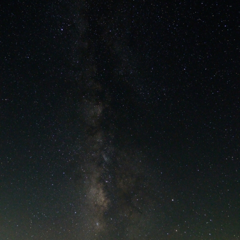 こんにちは夏の銀河