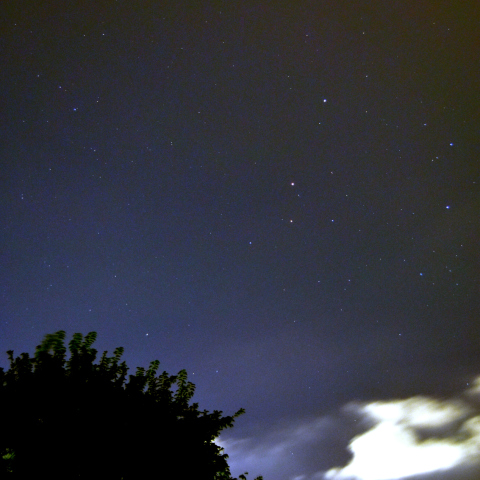 火星と土星とアンタレス