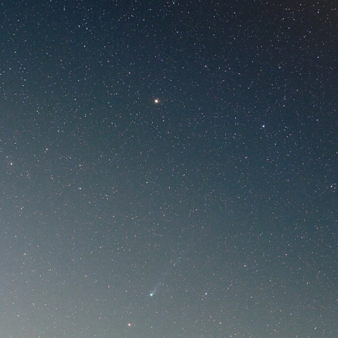 2024/3/13　ポン・ブルックス彗星とM31、M33