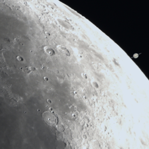 2024/12/8 土星食 出現