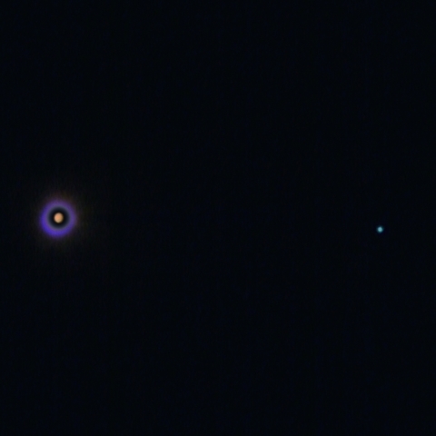 12/7 火星と海王星の大接近