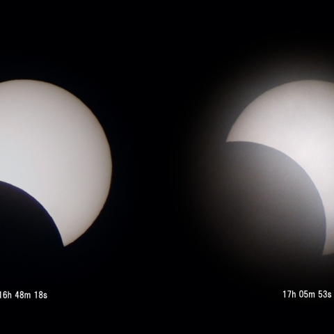 部分日食（長野県）