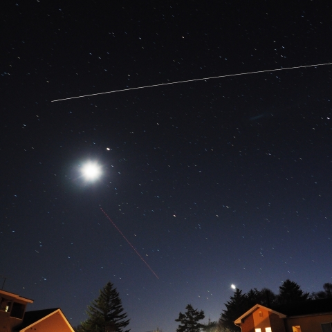 前澤氏 in ISS & 月,木,金,土星