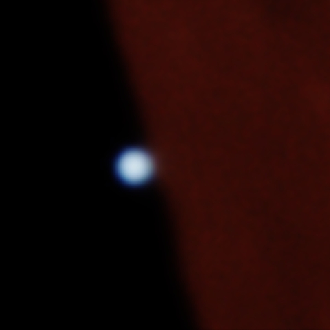 天王星食（第一接触）