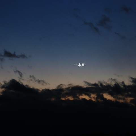 水星（東方最大離角）