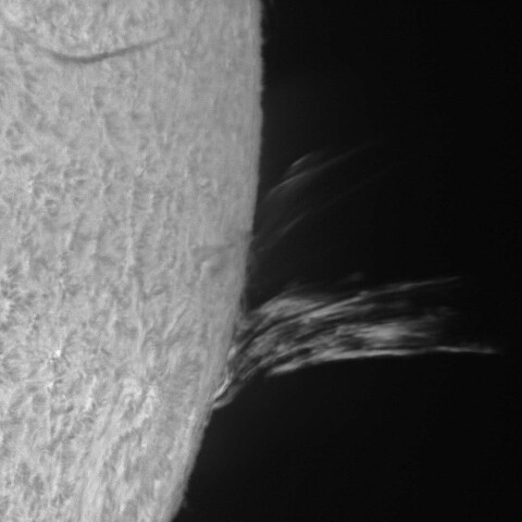 プロミネンス放出