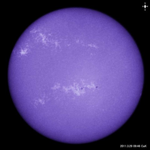 CaKによる太陽表面