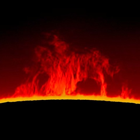 太陽プロミネンス