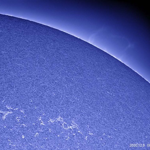 CaKによるプロミネンス