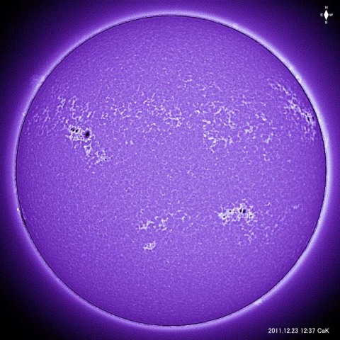 太陽表面（ＣａＫ）