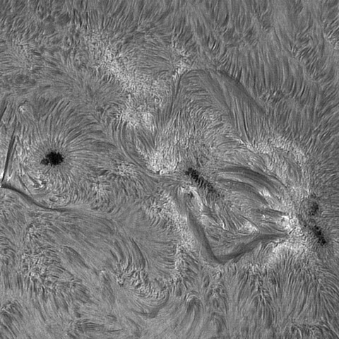 黒点周辺 NOAA13032/30