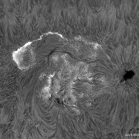 Mクラスフレアの９０分後