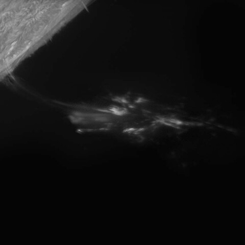 プロミネンスの放出