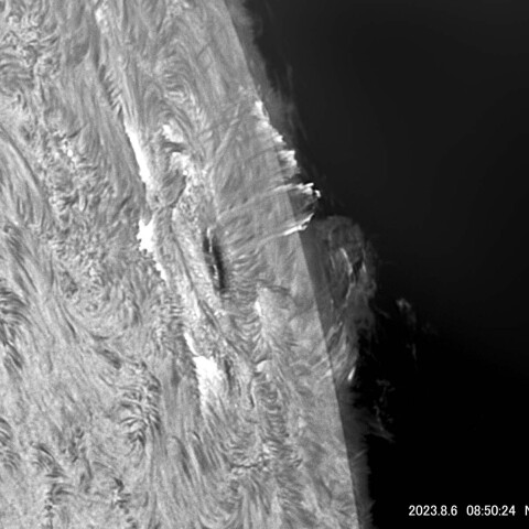 小さなフレア発生