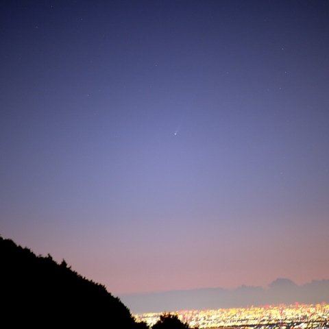 アイソン彗星と水星