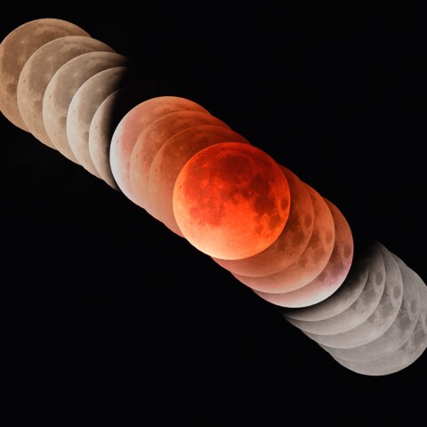 2025年9月8日の皆既月食