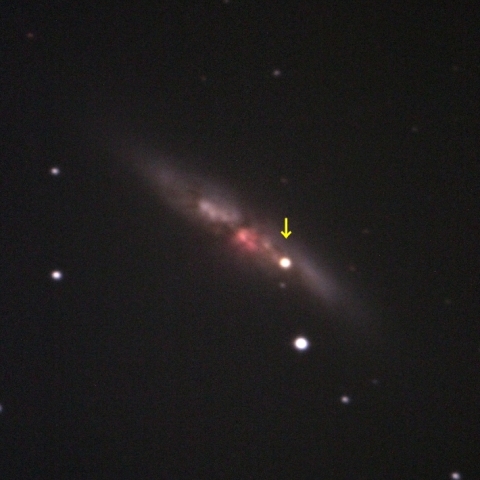 M82に現れた超新星