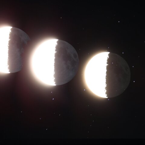 2025年8月16～17日　すばる食の経過