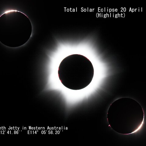 Total Solar Eclipse 20 April 2023(Highlight) 