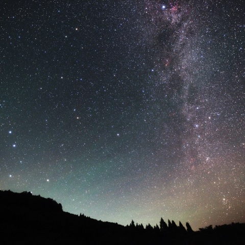 或る夜の北天風景